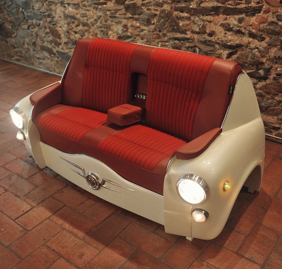 Мебель из автомобилей