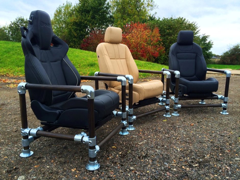 Кресло из автомобильного