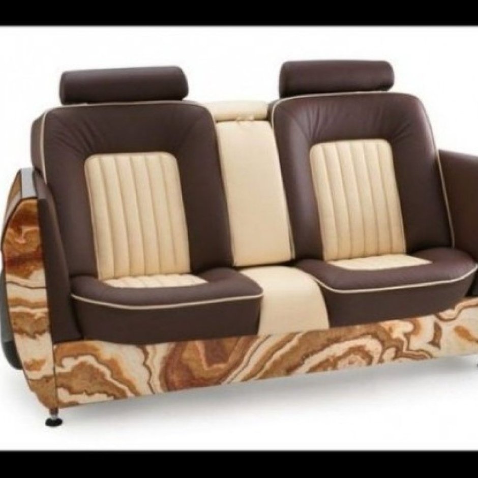 Диван из автокресел