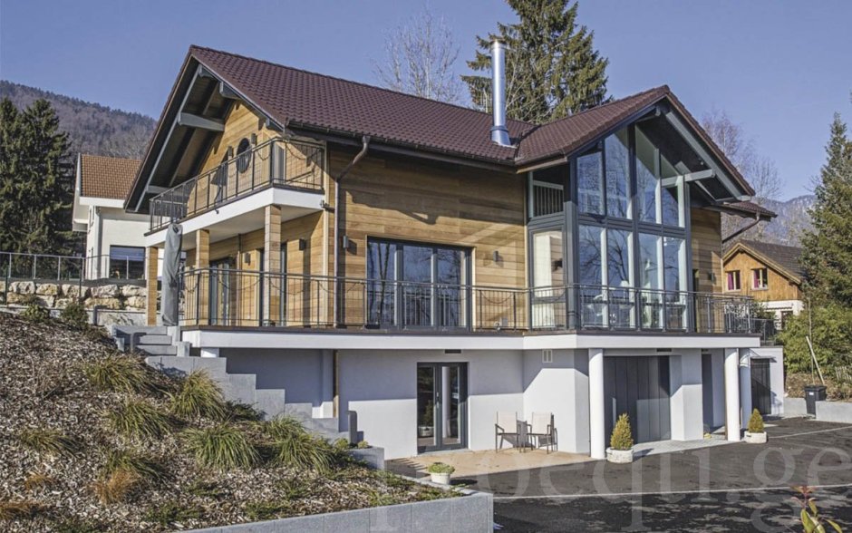 Фасад Модерн Шале