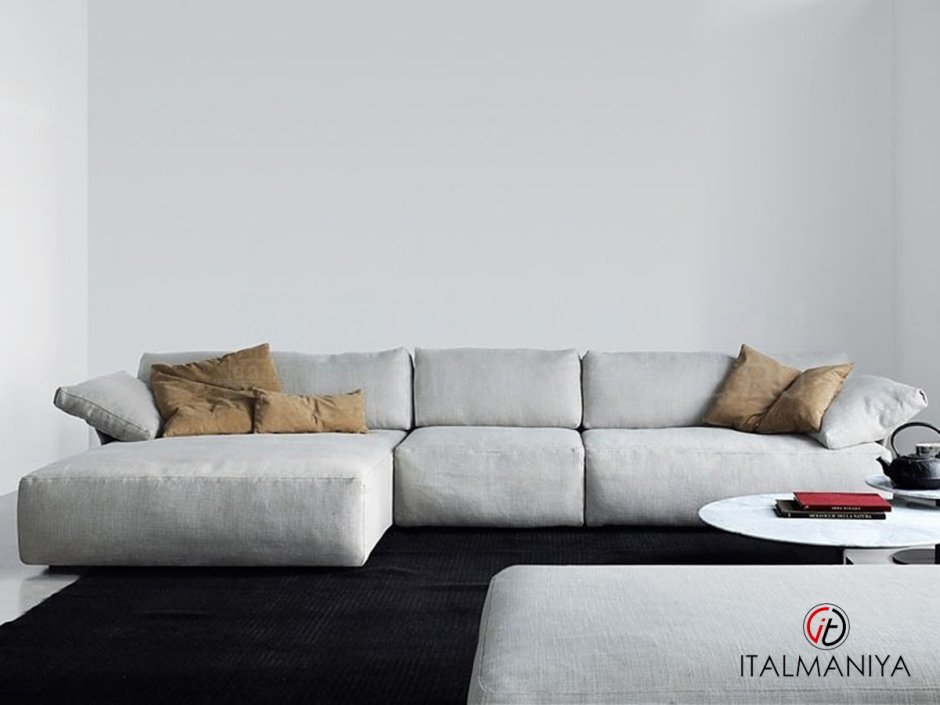 Диван прямой unico Sofa 2 Gray