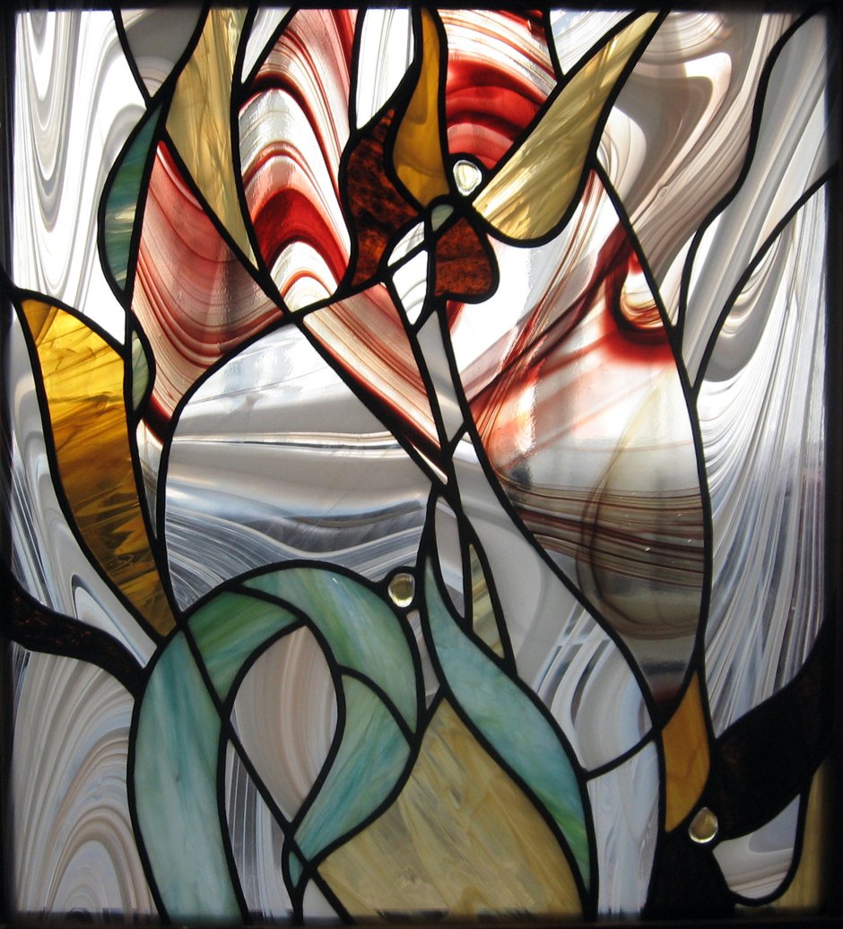 Витражи в интерьере