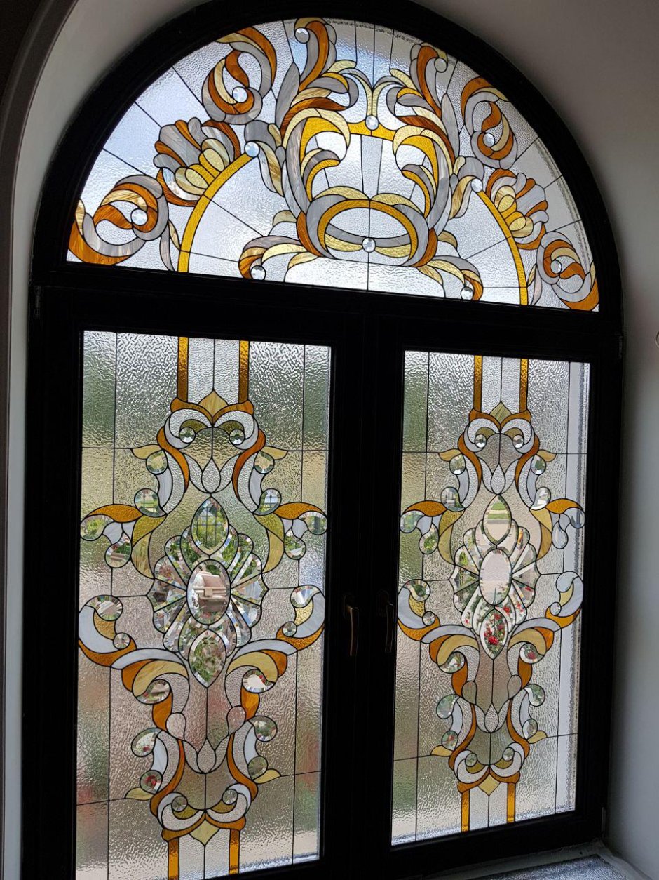 Витражи в интерьере