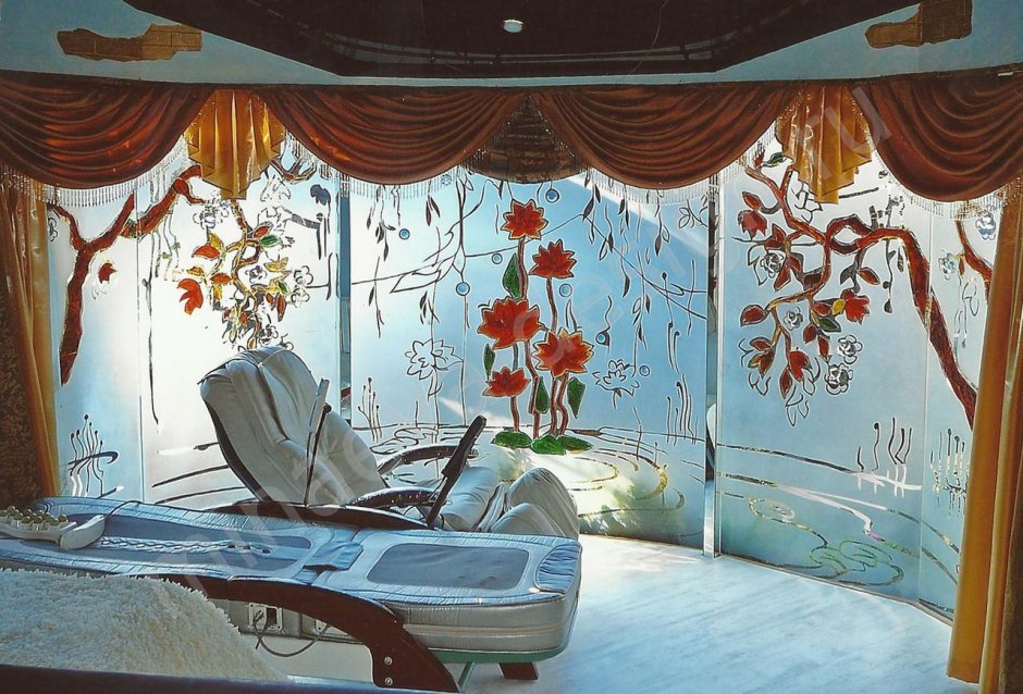 Разрисованные шторы