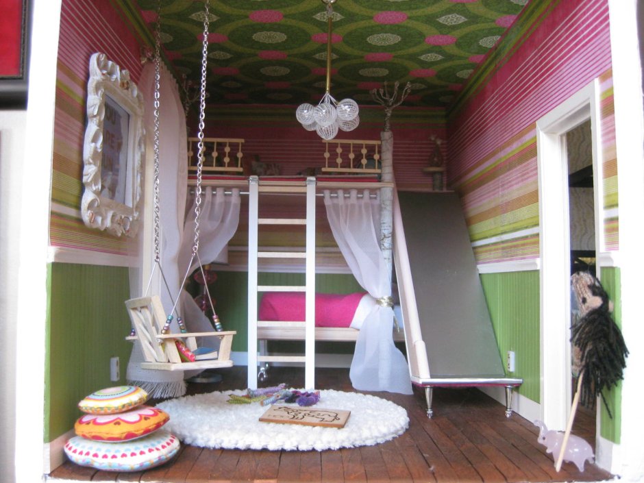 Качели в комнату для девочки