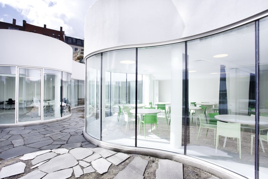 Круглый коттедж