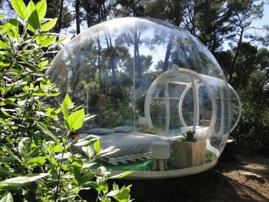 Отель прозрачный шар