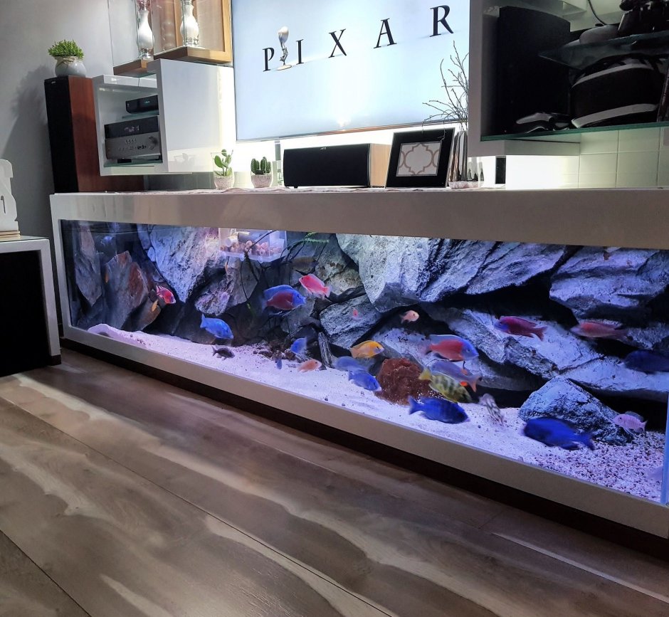 Аквариум тумба под телевизор