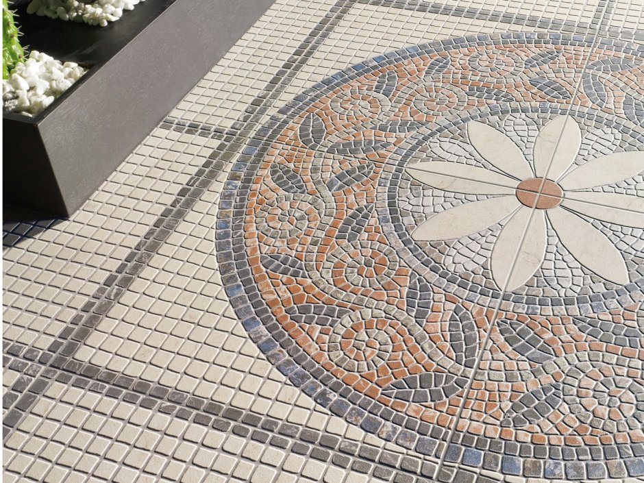 Мозаичные полы терраццо