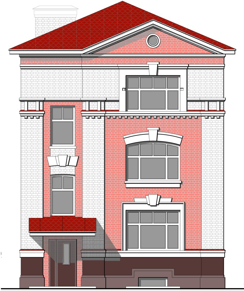 Фронтальный фасад