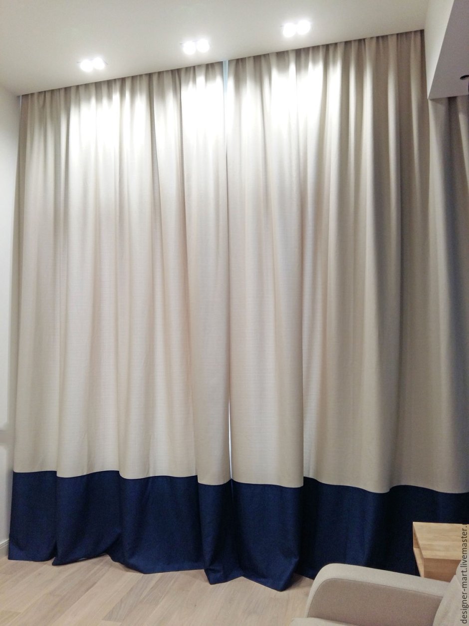 Шторы с окантовкой