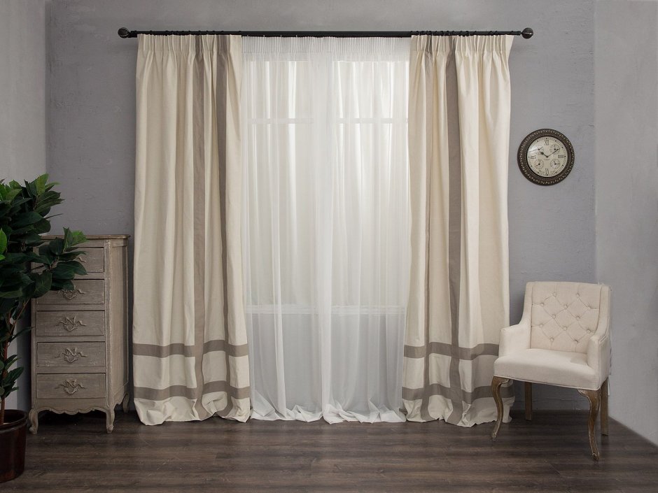 Шторы светлые