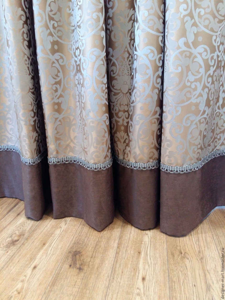 Портьеры с кантом