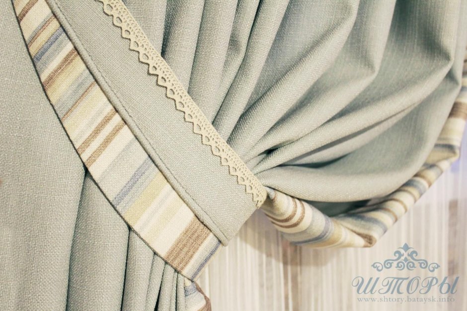 Тесьма и подхваты для штор