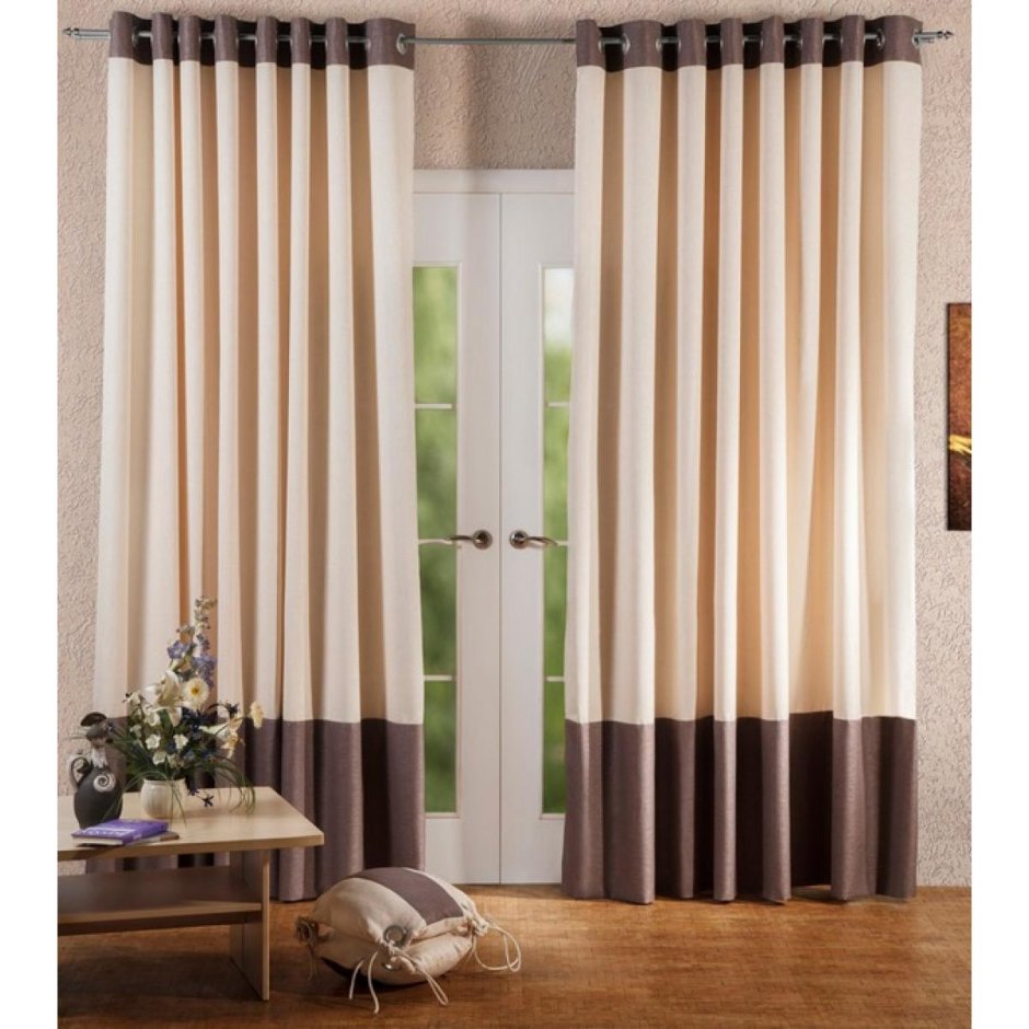 Портьеры на люверсах