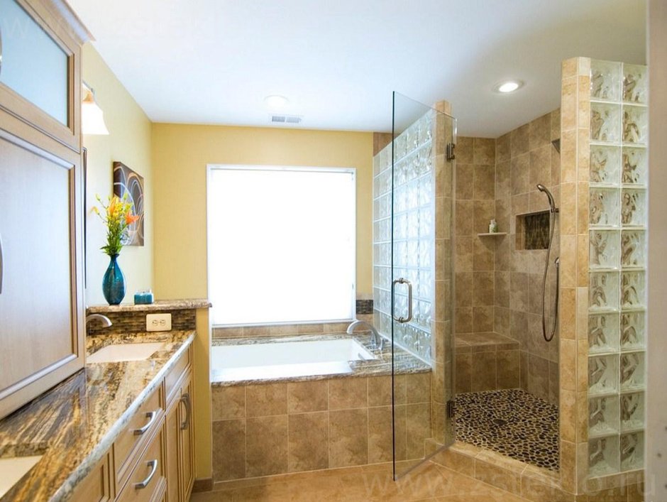 Перегородка в ванной комнате