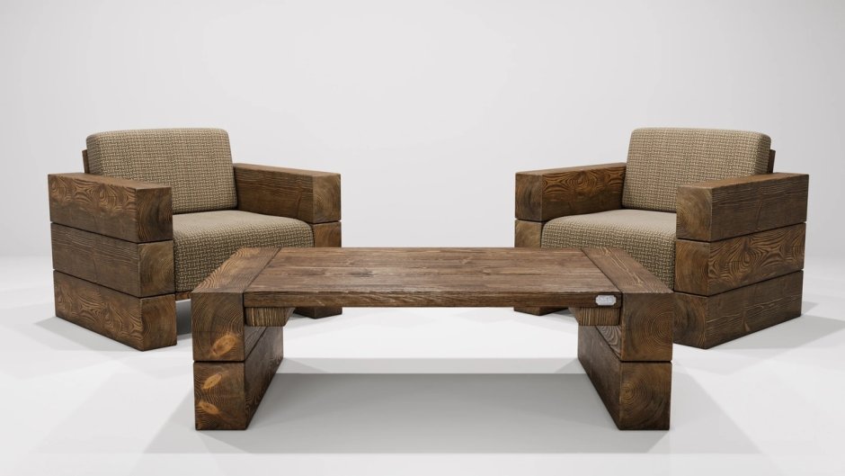 Мебель из бруса