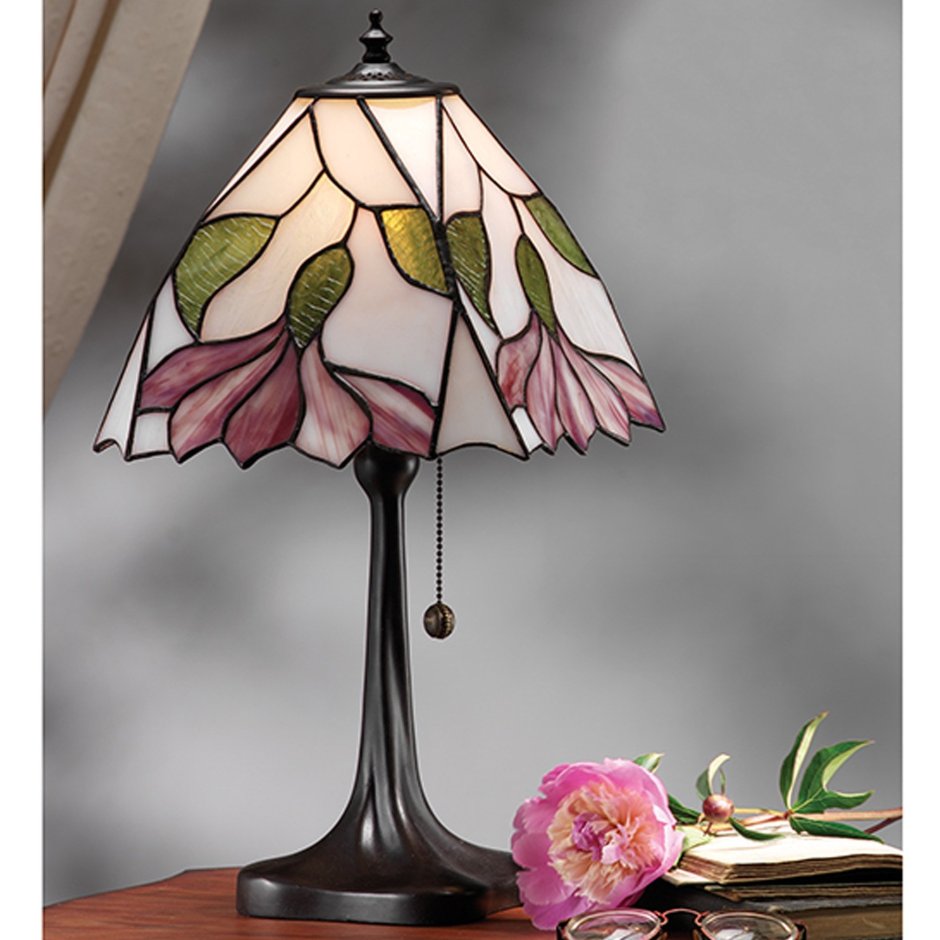 Люстра. Тифффани зелёная