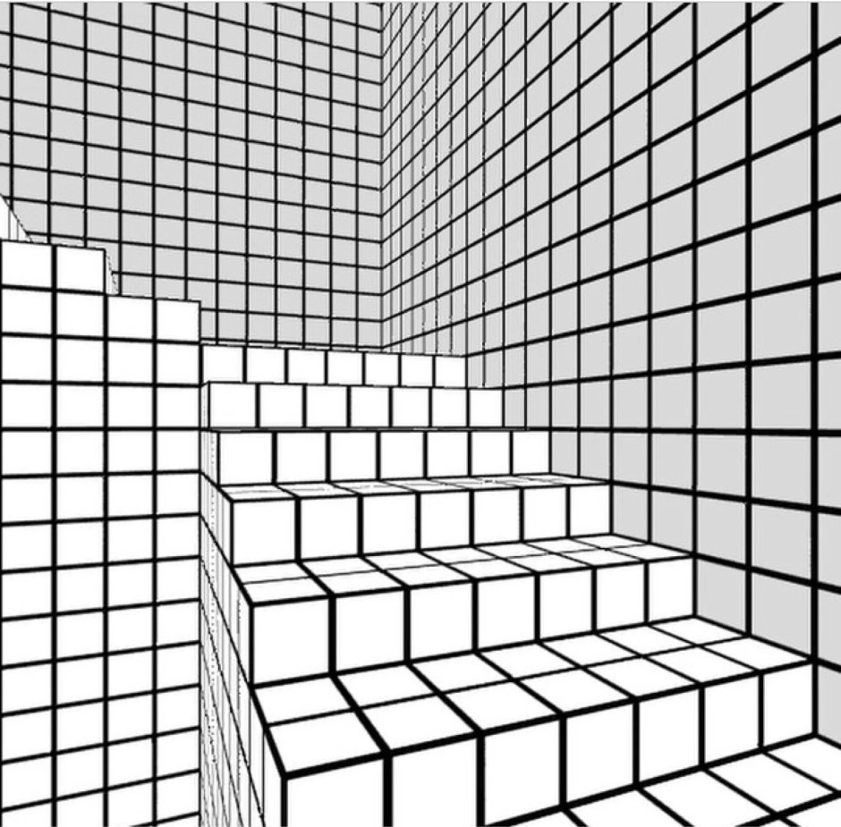 Геометрические фигуры на стене