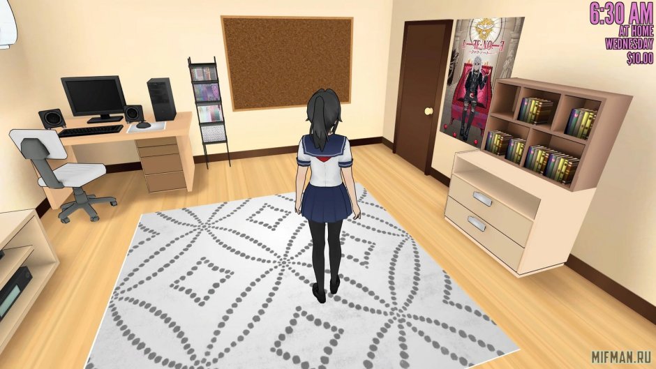 Аниме девочка маньячка