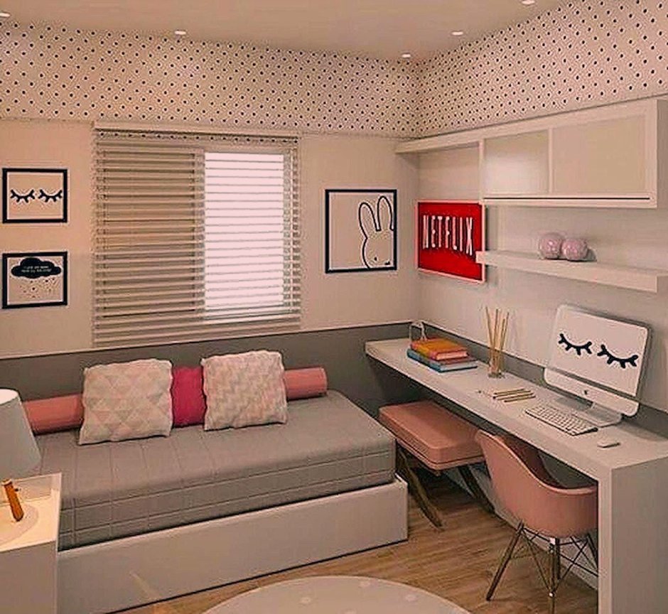 Проекты комнат для подростков девочек