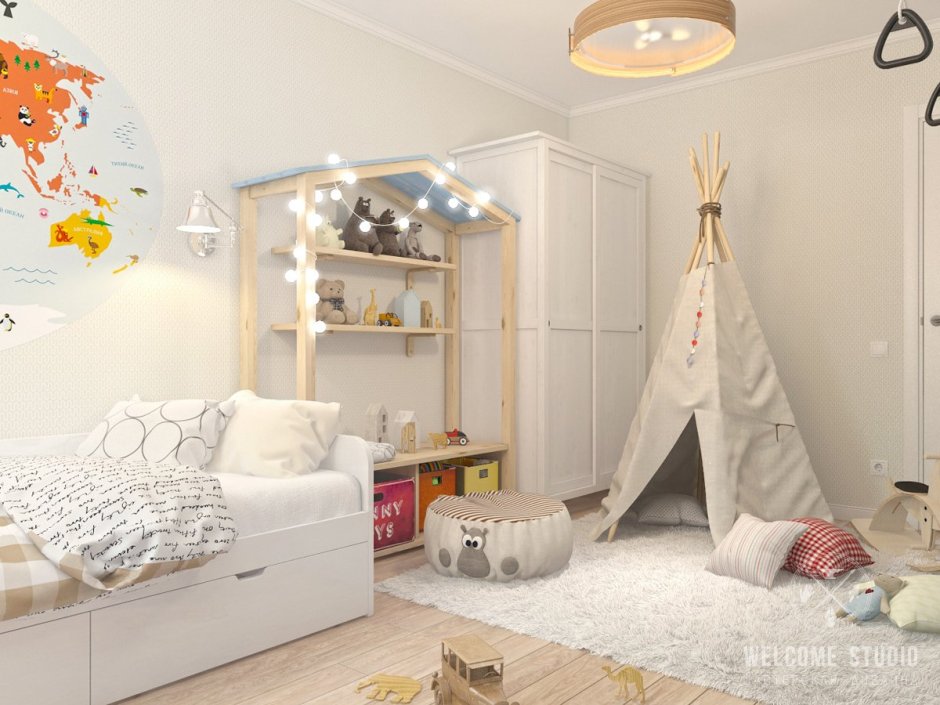 Детская спальня Сканди