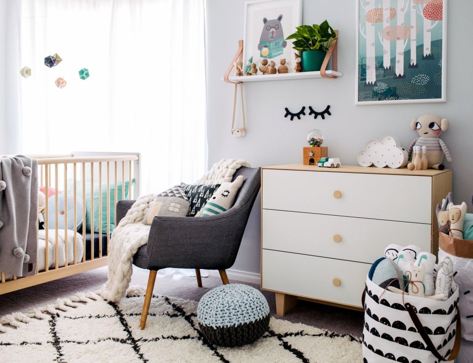 Мебель Сканди детская для девочки