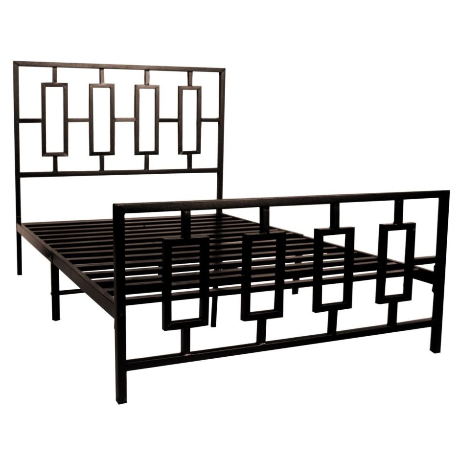 Уличная кровать из металла