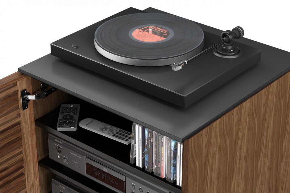 Стойка Hi-Fi BDI Corridor 8172 Chocolate Stained Walnut