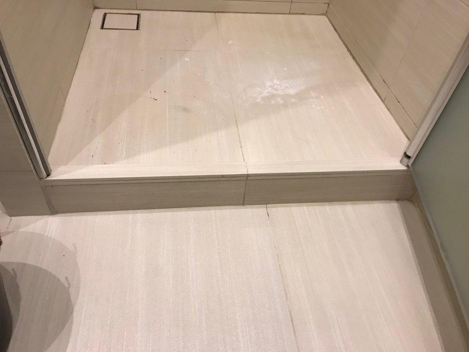 Поддон из плитки