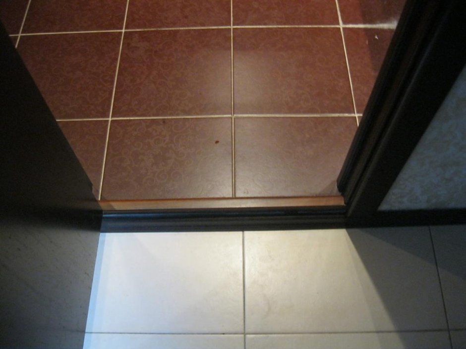 Душевой поддон из плитки 400х400