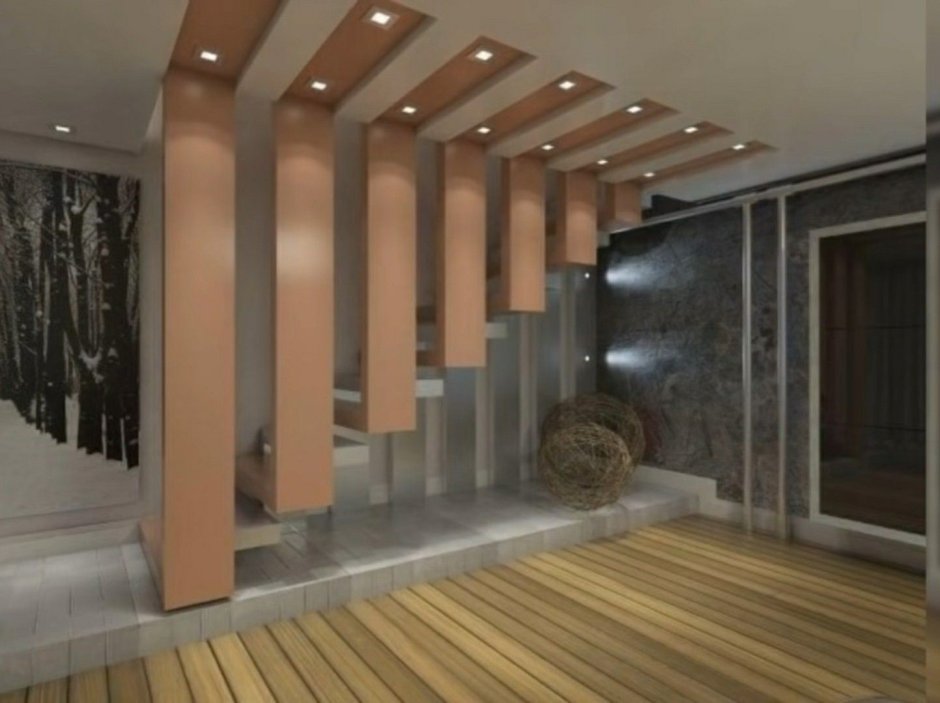 Декоративная перегородки лестничных проемов