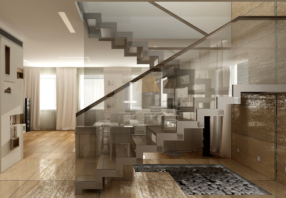 Современная планировка двухуровневых квартир