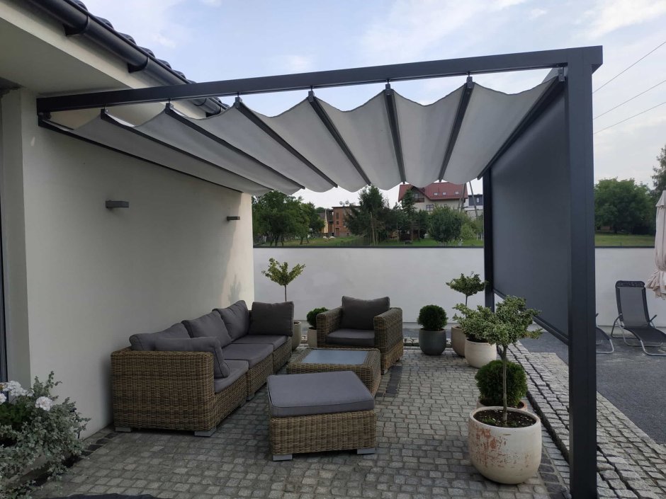 Пергольная маркиза (пергола)