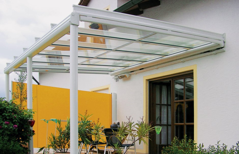 Оргстекло на крышу террасы