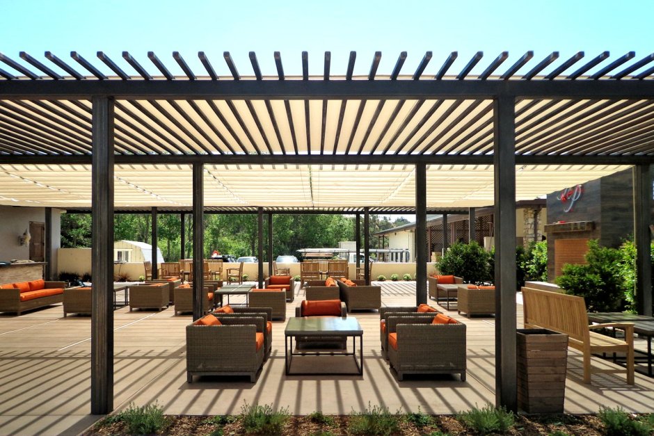 Пергольная маркиза (пергола)