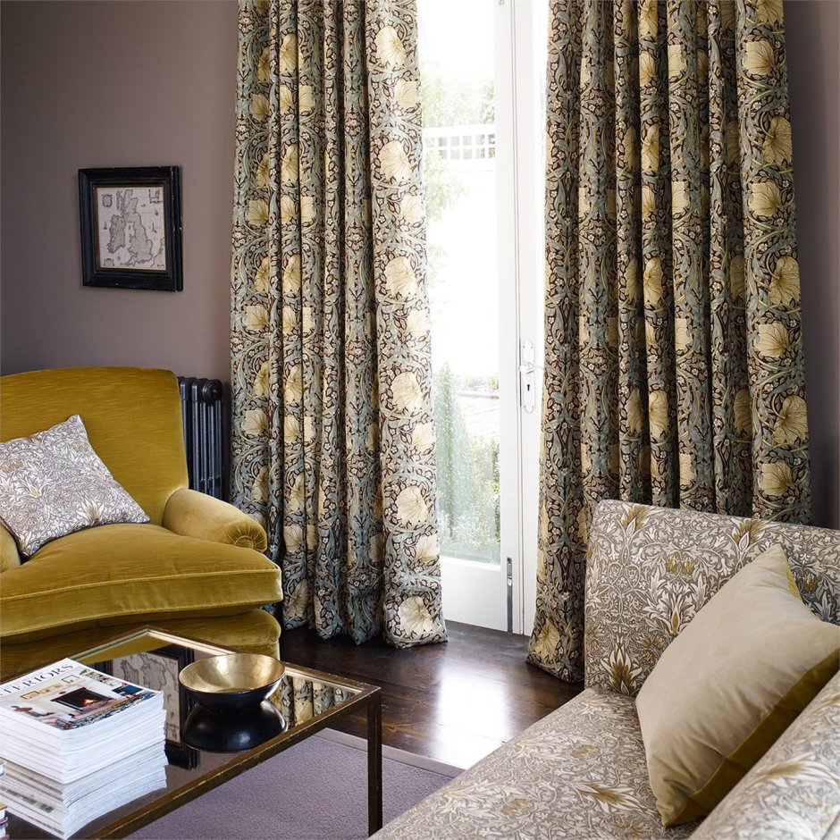 Шторы Модерн ар нуво