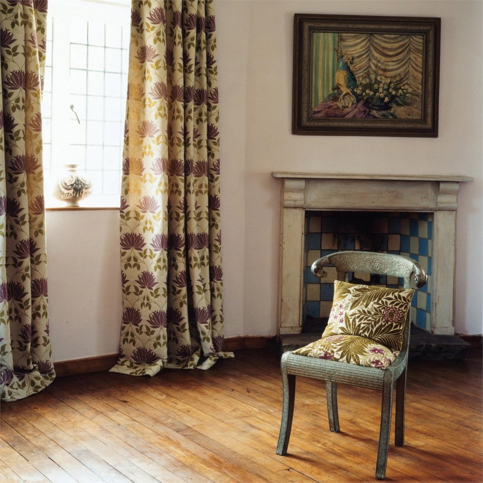 Гобеленовые портьеры в интерьере