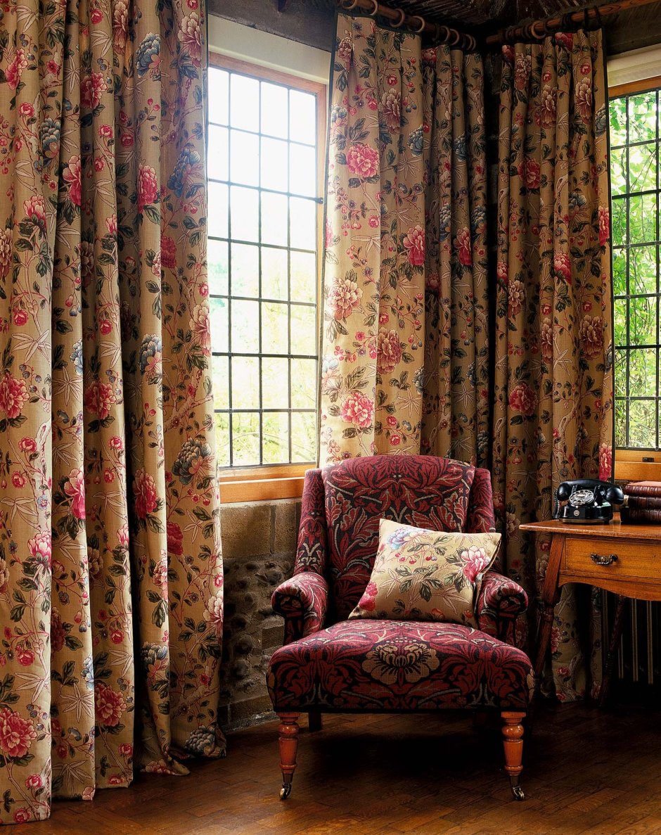 Шторы Уильям Моррис