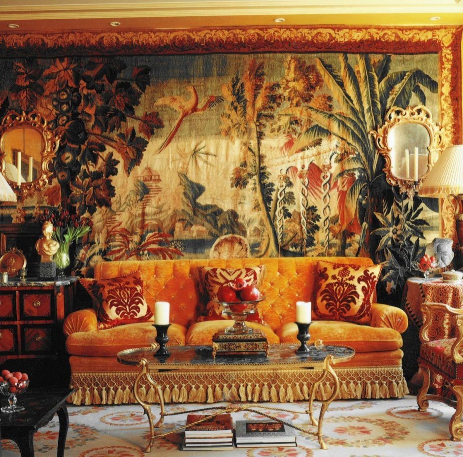 Шторы в колониальном стиле