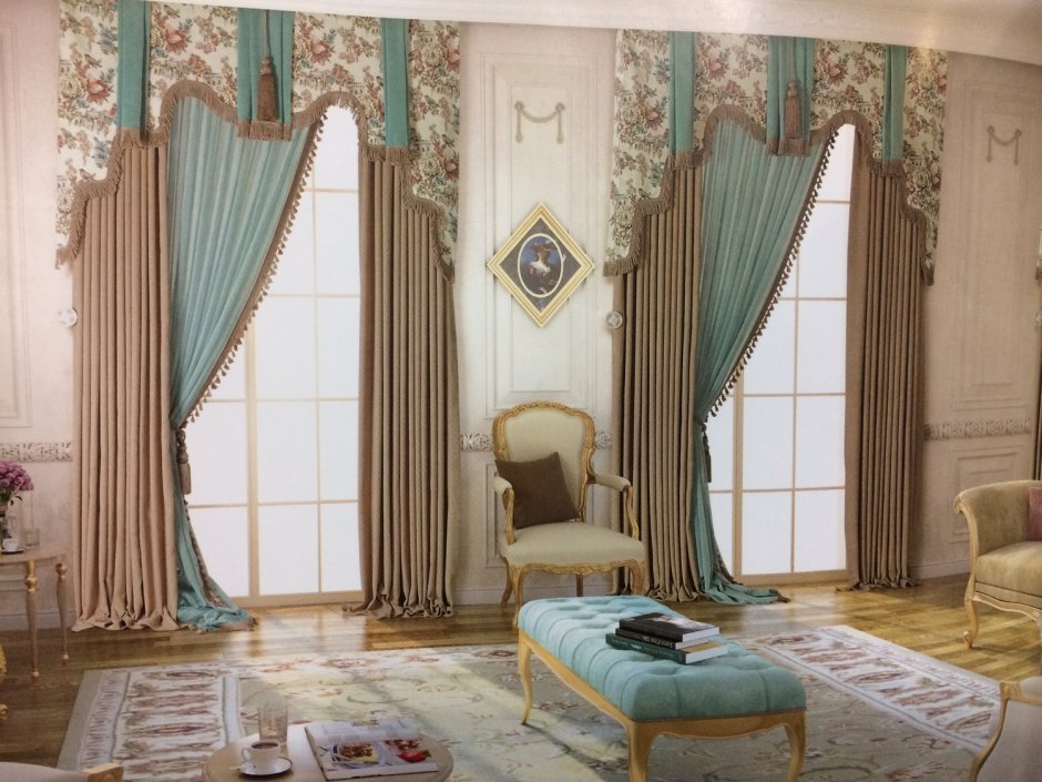 Ламбрекен в гостиную