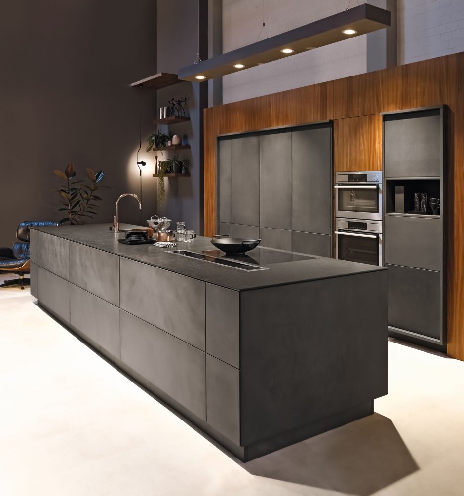 Кухни с островом в современном стиле