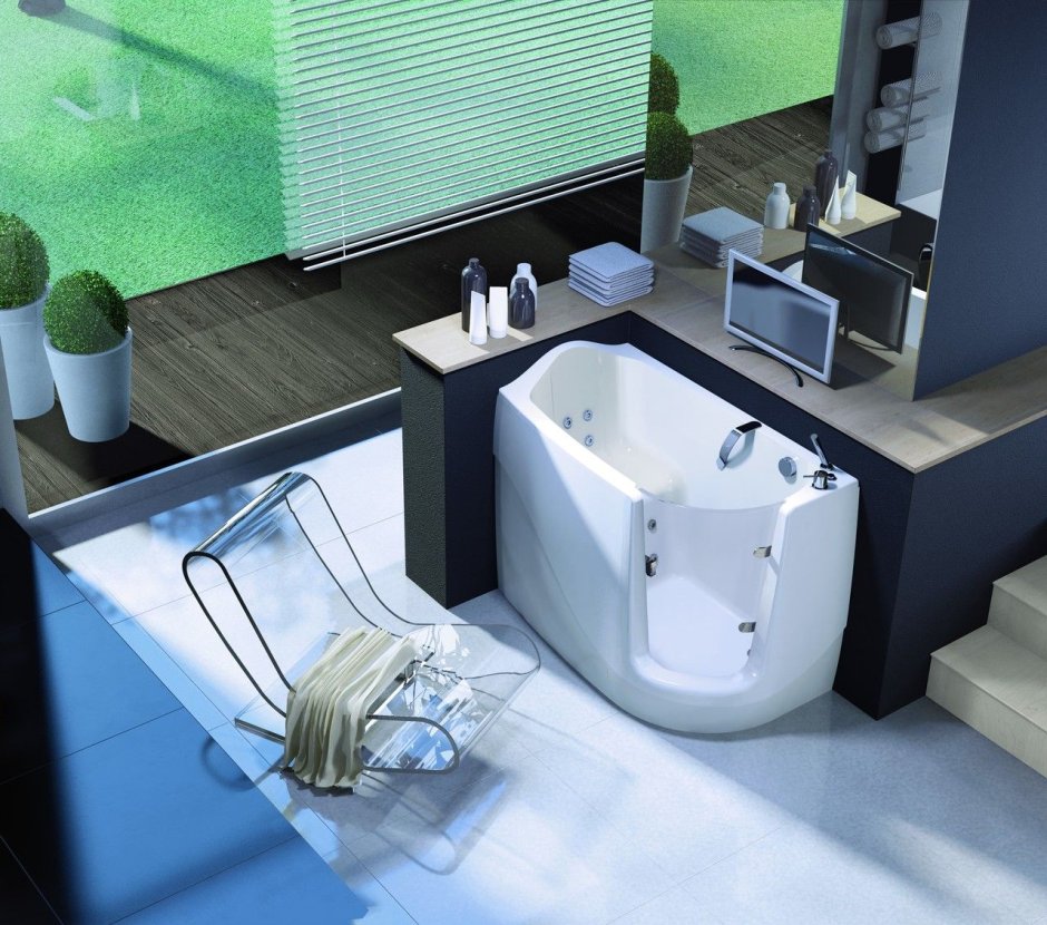 Ванна с дверкой Jacuzzi