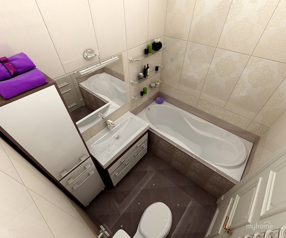 Ванная Ravak Avocado в интерьере