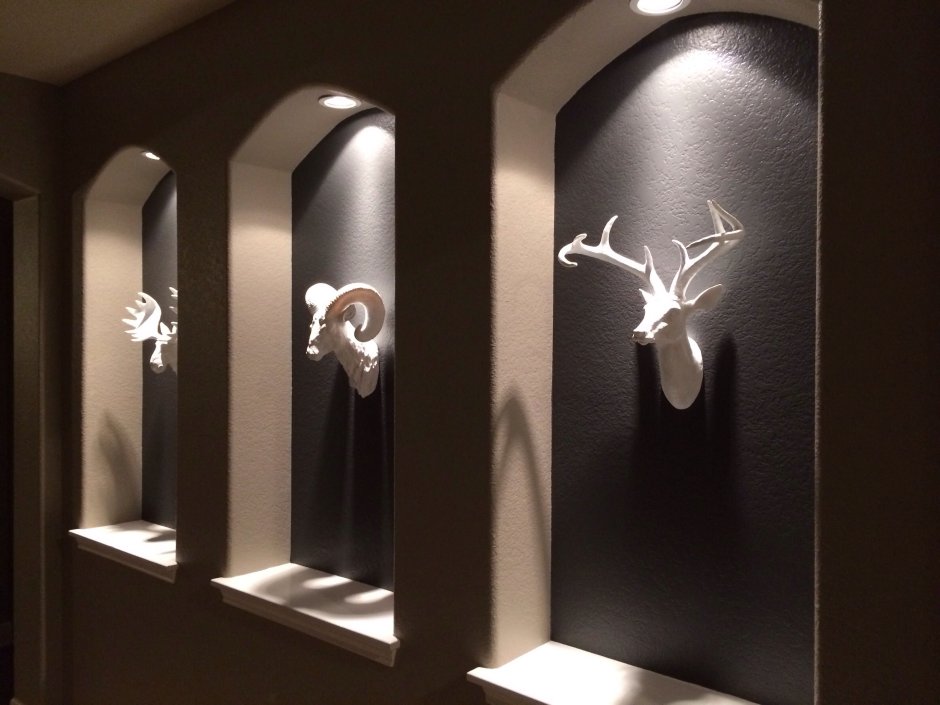 Декор на стену с подсветкой