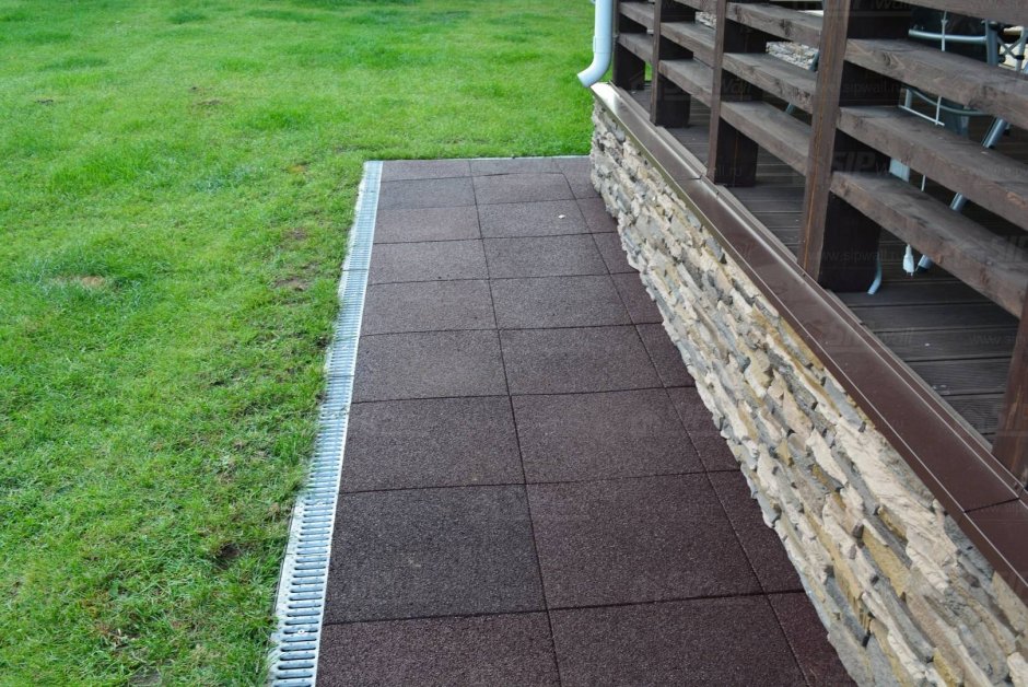 Отделка отмостки