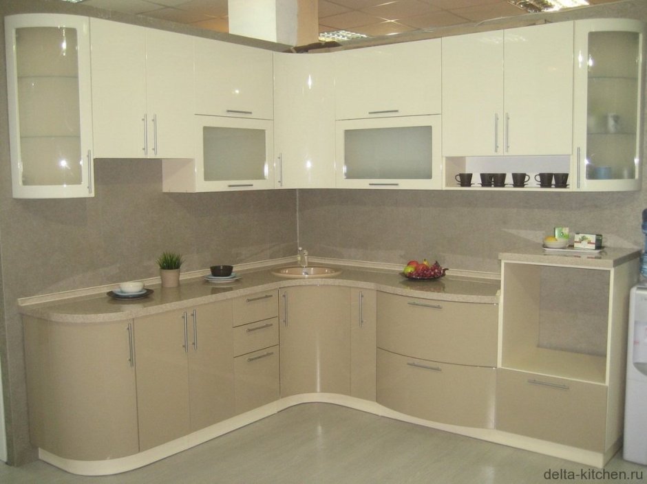 МДФ капучино глянец кухня