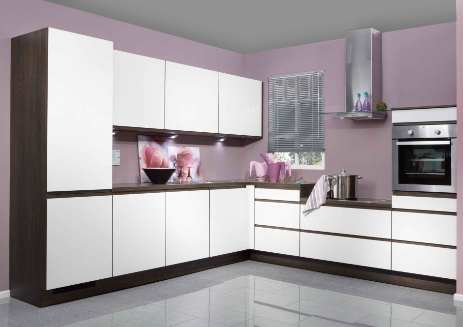 Кухни из акрила