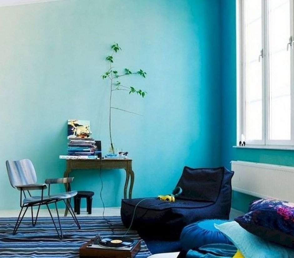 Градиентное окрашивание стен