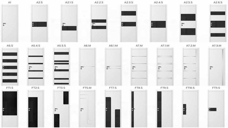 Межкомнатные двери Авангард t1 белая эмаль
